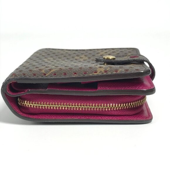 LOUIS VUITTON M95188 MonogramPerfo Compact zip Compact Wallet Folded wallet - Picture 4 of 12